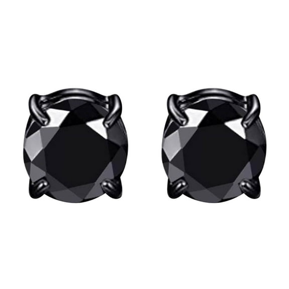 Qonioi Magnetic Earrings, No Piercing Ear Clip Earrings, Magnetic Acupressure Therapy Earrings for Women & Men, 6mm or 8mm Liquid Studs for Sleep Stress Relief Circulation