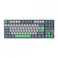 thumbnail image 1 of Ajazz Ak873 Keyboard 87 Keys Rgb Backlit Pbt Keycaps Bluetooth Wireless Gaming Keyboard gray linear axis, 1 of 5