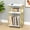 Gold, variant on LELELINKY 3-Tier Record Player Stand with Storage Holds 100 Albums, Turntable End Table for Living Room & Bedroom, White
