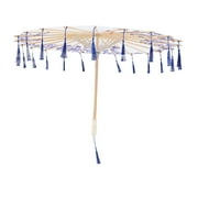 Chinese Silk Parasol Japandi Decor Delicate Umbrella Japanese Decorative Umbrella Oil Paper Umbrella Chinese Style Hanfu Wood Satin Cloth