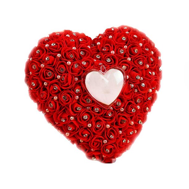 Colgador de puerta colgante de pared, mano de obra fina multiusos, adorno de boda, tamaño compacto, decoraciones para el hogar, dulce regalo, Ropa, zapatos y accesorios Miscelánea Rojo brillante Sonducket AP014950-12