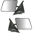 thumbnail image 3 of TRQ 5x8 Black Manual Mirror Pair for GM Syclone Bravada Pickup S-15 S10 MRA04852 Fits select: 1982-1993 CHEVROLET S TRUCK, 1991-1993 GMC SONOMA, 3 of 4