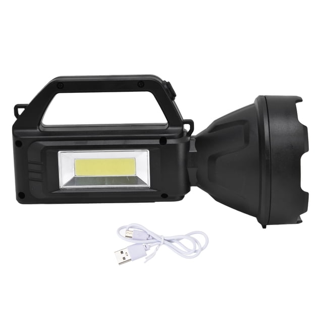 Foco de camping impermeable, recargable por USB, con 4 modos, para aventuras al aire libre, reflector LED de alta potencia