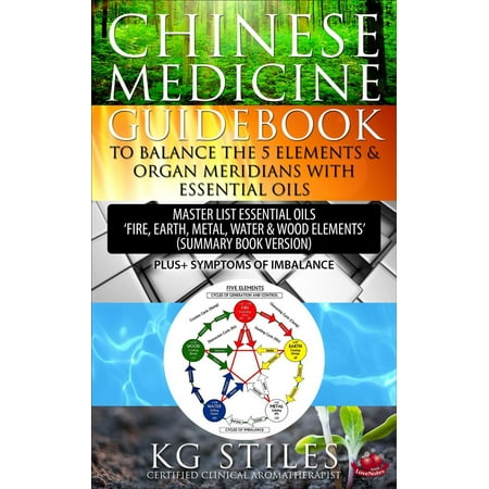 Chinese Medicine Guidebook To Balance the 5 Elements & Organ Meridians with Essential Oils Master List Essential Oil 
