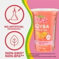 Joyba Strawberry Lemonade Green Bubble Tea 4 Pack, 12 fl. oz. Cups