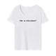 thumbnail image 2 of Camiseta para mujer con cuello redondo, camiseta básica suave para vacaciones, oficina, desplazamientos SG, 2 of 8