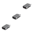 thumbnail image 4 of ZLight Type C to USB 3.0 Adapter Fast Charger Universal Alloy Multi-purpose High Efficient Card Reader Converter for Phone PC Gray 3Set, 4 of 6