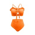 thumbnail image 3 of Plus Size High Witth Waist Two Piece Swimwear For Swim Dress Design Ready Bathing, 3 of 3