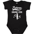 thumbnail image 3 of Inktastic Future Singing Star Childs Music Boys or Girls Baby Bodysuit, 3 of 5