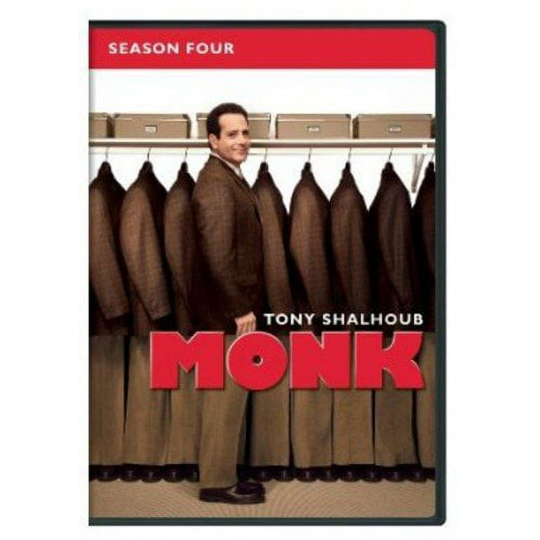 Monk: Obsessive Compulsive Collection Seasons 1-4 DVD