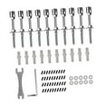 thumbnail image 1 of koolsoo Green Wall Trellis Climbing Plants Garden Fence Allen Key Crosshead Hubs without Cable, 1 of 9