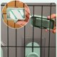 thumbnail image 5 of Dispensador de agua para comida colgante automático para perros jaula para gatos con cuenco para mascotas menta verde, 5 of 7