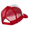 thumbnail image 4 of Fishing Beach Seagulls Embroidered Foam Mesh Back Cap - Red White Red OSFM, 4 of 5