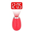 thumbnail image 2 of GUOOL mini Horloge à projection led avec Porte-Clés, portable, Mobile pour Emporter Rouge, 2 of 7