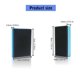 thumbnail image 3 of 2pcs Vehicle Waxing Pad Sponges Automotive Detailing Accessories Car Ceramic Coating Applicator Sponge Block Universal Yellow black 8x4x1.8cm, 3 of 4