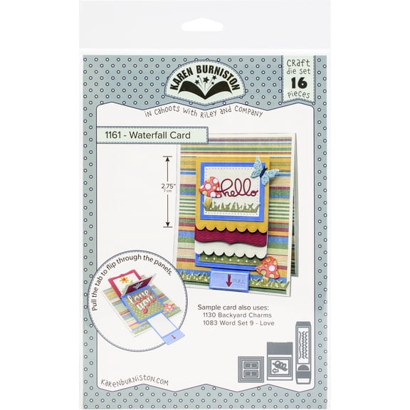 Karen Burniston Dies-Waterfall Card