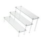 thumbnail image 2 of Estante de soporte de escalera de escalera de coche modelo de maquillaje de estante de acrílico de 2x 3 niveles para, 2 of 9
