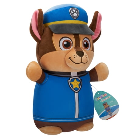 Squishmallows HugMees Paw Patrol Chase 14 Plush – Ultra-Soft Official Toddler Toy