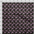 thumbnail image 4 of oneOone Polyester Spandex Purple Fabric Floral Sewing Fabric By The Yard Printed Diy Clothing Sewing Supplies 56 Inch Wide, 4 of 4