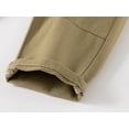 thumbnail image 2 of FLMEI Kids Toddler Jogger Pants Cotton Sport Pant with Pockets Trousers Athletic Sweatpant Elastic Cargo Pants for Boys 1-8Y, 2 of 7