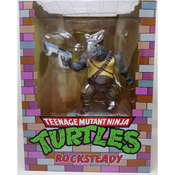 Teenage Mutant Ninja Turtles 9 Inch Statue Figure 1/8 Scale PVC - Rocksteady