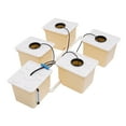 thumbnail image 2 of DENEST Hydroponics Deep Water Culture DWC Hydroponic System buckets Drip Growing System, 2 of 22