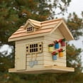 thumbnail image 2 of Home Bazaar HB-9504FS Abri de Rempotage Mangeoire pour Oiseaux - Naturel, 2 of 4
