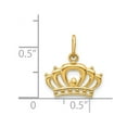 thumbnail image 3 of 14K Yellow Gold Charm Pendant 12 mm 15 Crown, 3 of 3