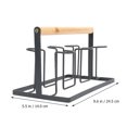 thumbnail image 3 of 1Pc Storage Holder Cup Holder Iron Draining Rack Draining Rack for Bar Home Kitchen, 3 of 6