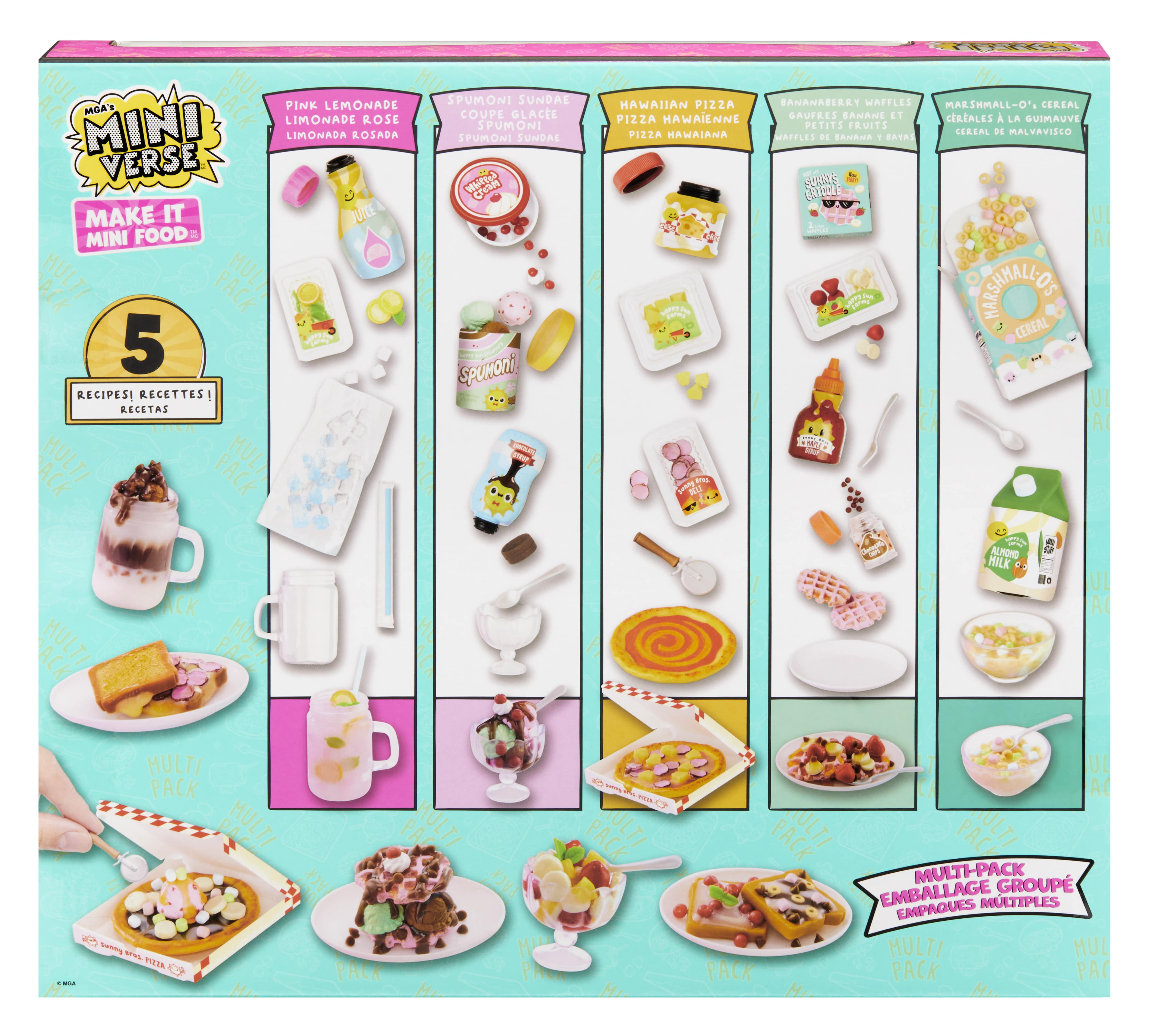 MGA's Miniverse Make It Mini Food Café Series 1 Minis
