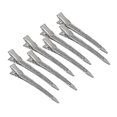 thumbnail image 3 of H Clips Metal Alligator Clips H Steel Cut Clips With Holes Ette H Non Slip Diy Accessories24pcs-silver, 3 of 5
