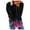 Black, variant on jsaierl Womens Sweatshirts Plus Size Gradient Graphic Sweatshirts Crewneck Dressy Casual Sweater Tops Workout Long Sleeve Blouses