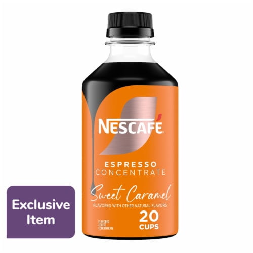 Nescafe Sweet Caramel Espresso Coffee Concentrate 10.14 fl oz - Pack of 2