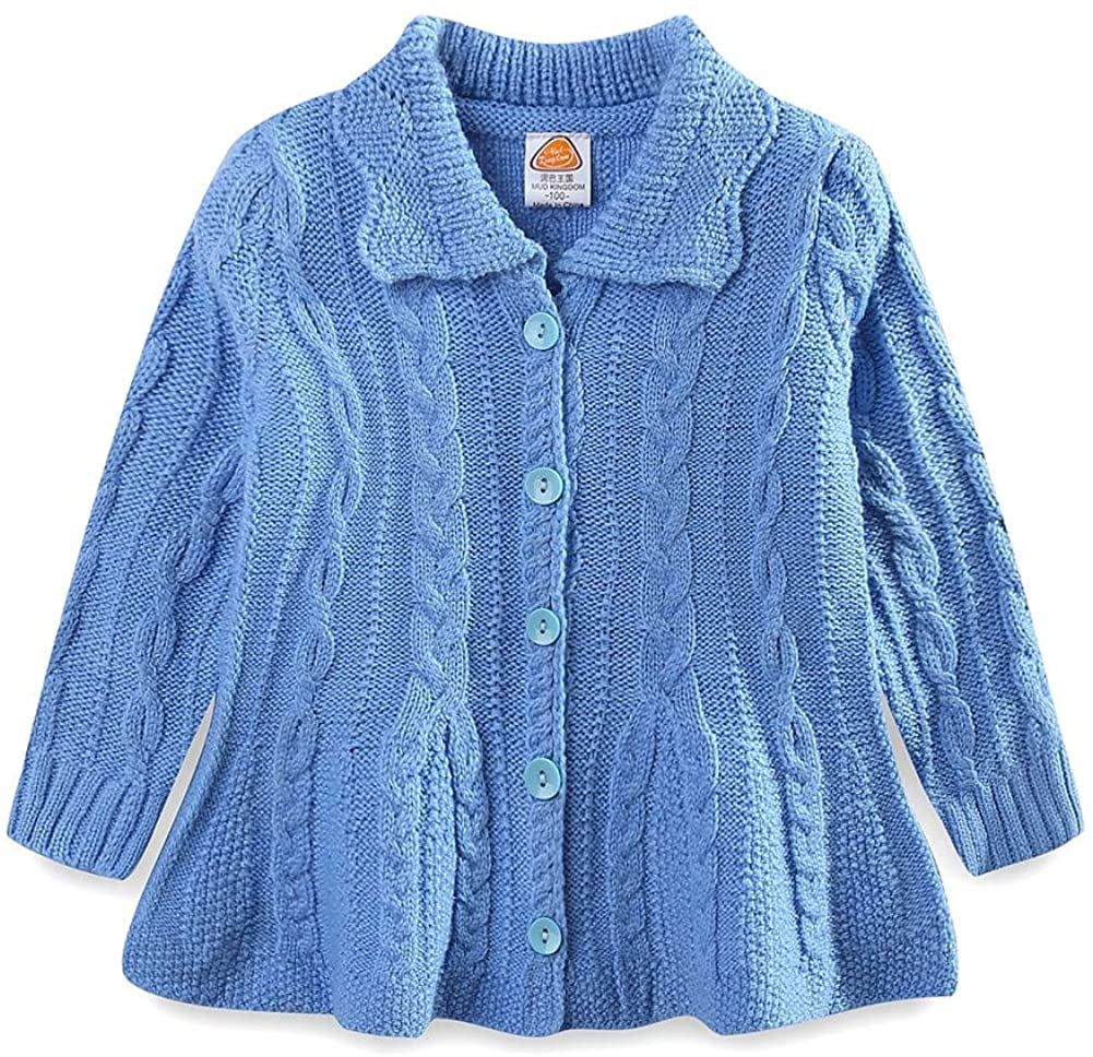 Mud Kingdom Girls Cardigan Sweaters Button Up 