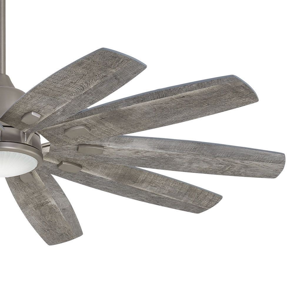 Minka Aire Fans - Barn - Smart Ceiling Fan with Light Kit in Contemporary Style