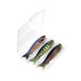 thumbnail image 2 of Cheers.US 3Pcs Generic Fishing Lures Bionic Swimming Lure Segmented Multi Jointed Slow Sinking Freshwater Saltwater Bass, 2 of 7