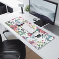 thumbnail image 2 of Long Mouse Pads for Desk,Pioneer Flower Floral Print Pattern Desk Mats on Top Of Desks, Desk Mouse Pad Extra Large with 3mm Non-Slip Base and Stitched Edge for Gaming,Office,Work,Home 31.5"x11.8", 2 of 6
