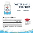 thumbnail image 3 of KAL Calcium Oyster Shell 600 mg | Healthy Bones, Teeth, Nerve & Muscle Function Support | One Daily | 100 Tablets, 3 of 6