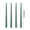 thumbnail image 3 of Taper Candles 4 Pack 10 Inch Unscented Long Burning Candle Sticks, European Style Taper Candle Sticks, For Christmas Decoration, Thanksgiving, Dinner Table, Weddings, 3 of 4