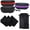 3pcs in Mixed Colors + Black Pouch & Cloth, variant on Zipper Hard Shell Sunglasses Cases, Portable Travel Eyeglasses Cases with Plastic Hook for Men Women
