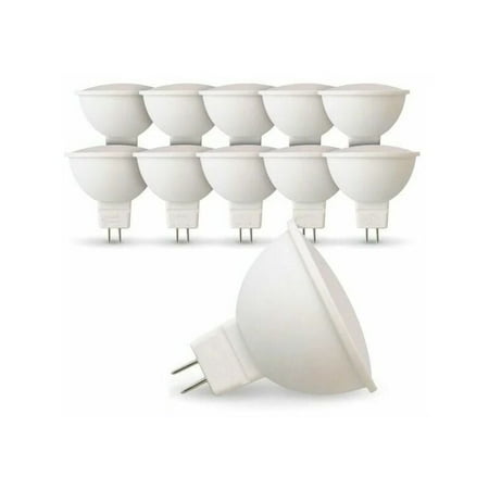 

Set of 10 LED bulbs GU5.3 MR16 5W Eq 40W Color temperature: Neutral white 4000K