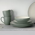 thumbnail image 5 of Noritake Colorwave Green 16-Piece Coupe Dinnerware Set, Service for 4, 5 of 7