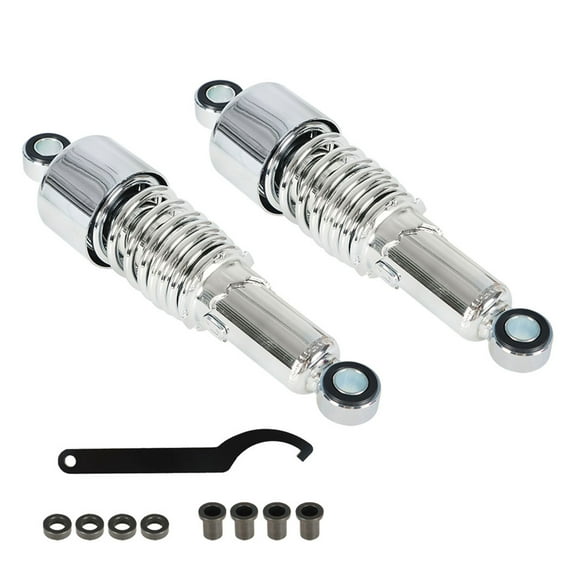LABLT Pair 267mm/10.5" Motorcycle Rear Shocks Absorbers For Sportster 883 1200