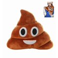 thumbnail image 2 of Newway Easter Desire Deluxe Emoticon Pillow Colorful, Smiling Poop Brown Poo Emoticon Poop Round Pillow Emoticon Poop Filled Plush Soft Gift Toy Decor, 2 of 5