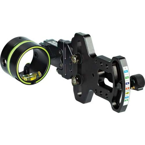 HHA Sports Optimizer Lite X 5019 Bow Sight, 1 5/8in, .019 Pin, Right Hand, Black