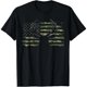 thumbnail image 1 of Camuflaje Bandera Americana con Antler de Venado en Playera para Mujer Talla Extra Grande Negra, 1 of 7