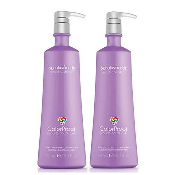 Colorproof ColorProof SignatureBlonde Violet Shampoo & Condition 25oz