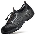 thumbnail image 1 of CAROOTU Espadrilles d'Extérieur pour Hommes Chaussures d'Eau en Maille Respirante à Enfiler Plates Décontractées Antidérapantes Randonnée, 1 of 7