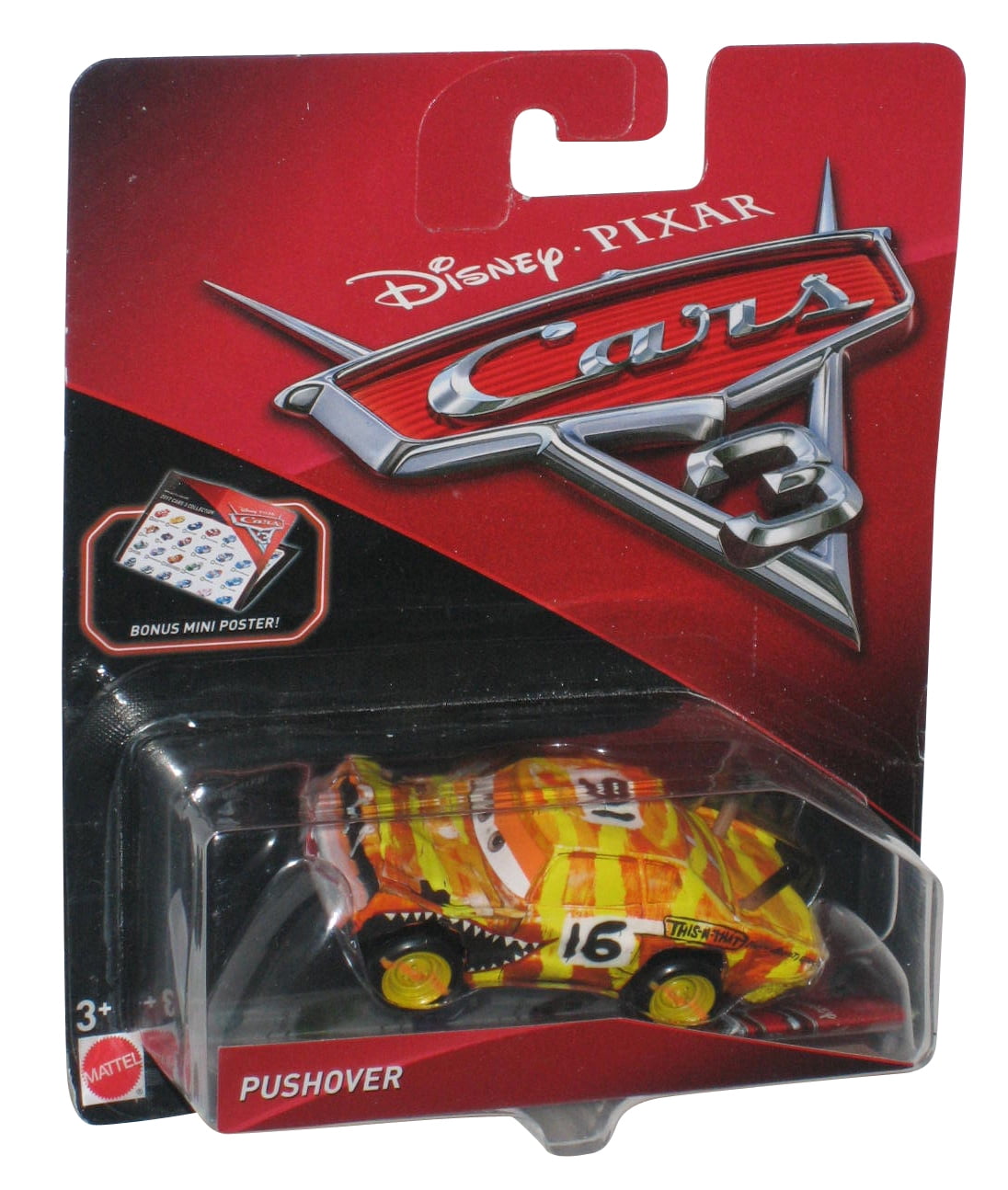 pushover cars 3 diecast