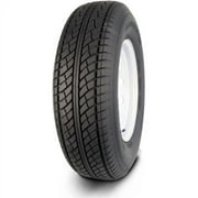 Greenball Transmaster ST225/75R15 8 Ply Radial Trailer Tire and Wheel Assembly, 6 Lug